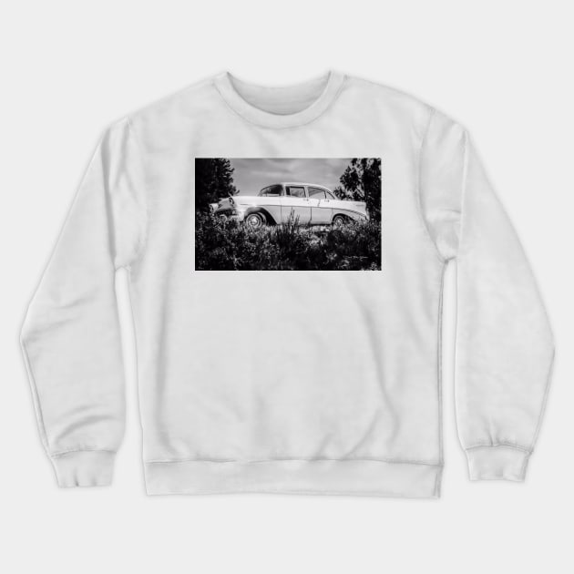 American Pie - Black and White Crewneck Sweatshirt by davidbstudios